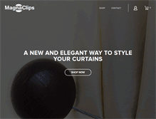 Tablet Screenshot of magnaclips.com